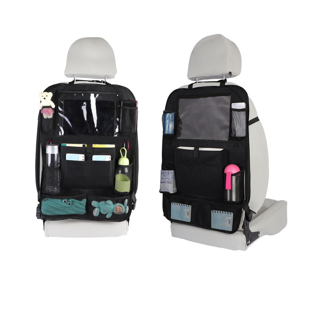 CheekyBoo Organizer Auto Per Sedile Posteriore – Con Supporto Tablet Touch 10.1
