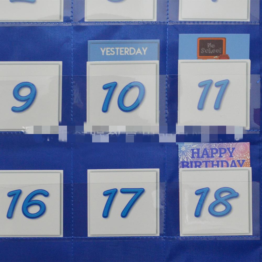 Calendar hanging bag special tips hanging bag calendar weather chart classroom calendar teaching calendar tool