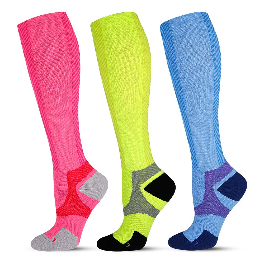 Sports Pressure Socks 4 Pairs Per Set Outdoor Riding Mountain Climbing Marathon Running Socks Compression Socks