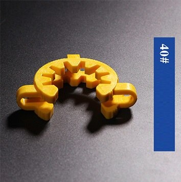 MaxPoint 10pcs/lot Laboratory Plastic Clip #14/#19##24/#29/#34/#40 Lab Keck Clamp Use for Glass Ground Joint: 40