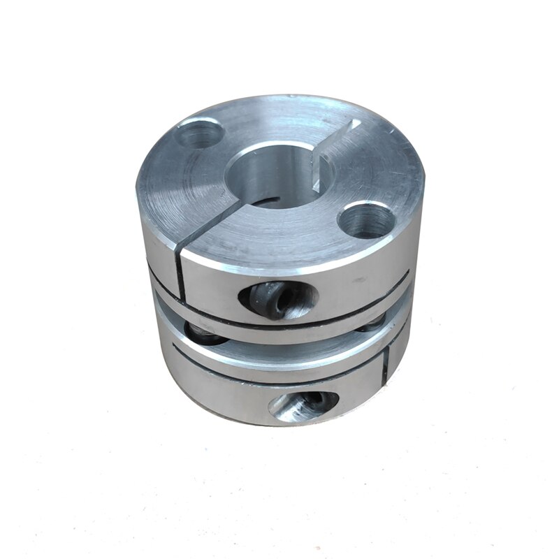 1pc Single mode coupling 34-32 inner bore 6/8/10/12/14 Diaphragm Coupling Aluminum Alloy Servo motor Screw Encoder Rigid coupler