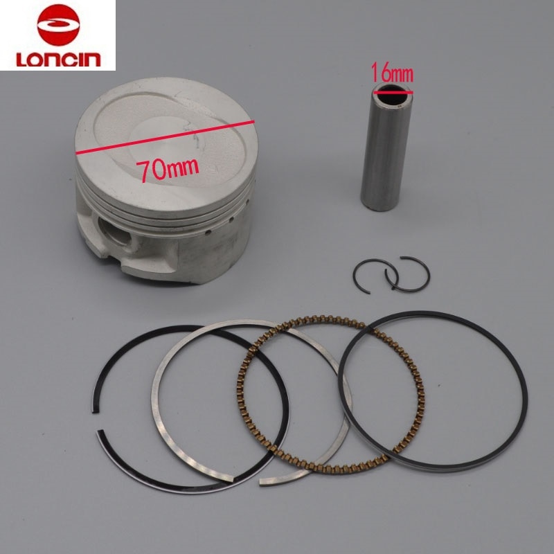 250cc Motor- kettenrad abdeckung Stator sterne getriebe lege ventil kurbelwelle zeit kolben loncin CBD250 70mm wasser dichtung: Grün