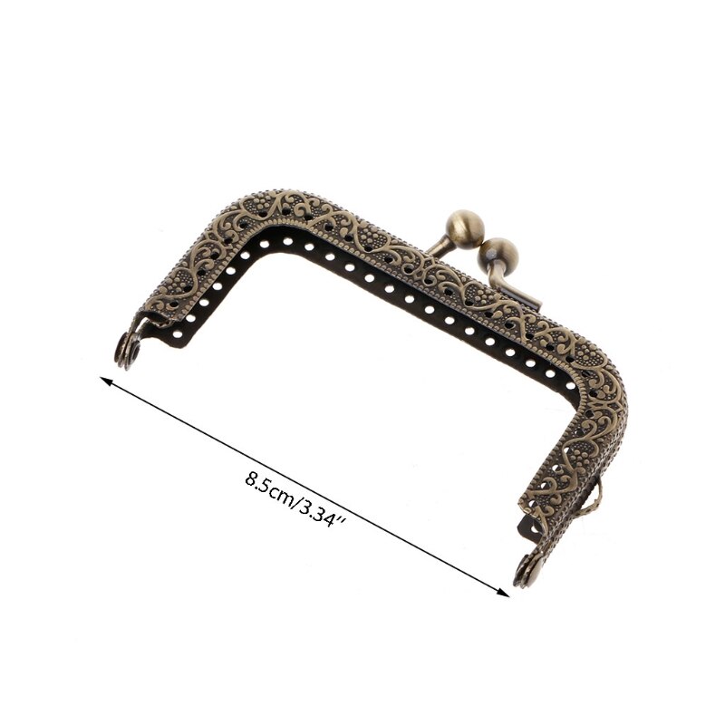 1PC Metal Frame Kiss Clasp Arch For Handbag Purse Shoulder Strap Bag Coin Purse Bag Accessories