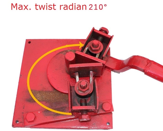 1-16mm rebar bender bærbar manuel rebar bøjemaskine håndholdt