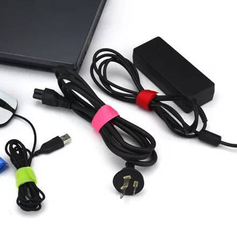 10/20/30pcs Nylon Loop Wrap Releasable Cable Ties Fastening Cable tie Straps Bundle Ties Cable Tie Wire Data Line Wrap