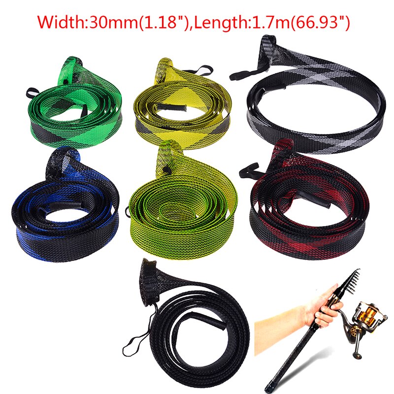 170cm 30mm Fishing Rod Cover Rod Sleeve Rod Sock Pole Glove Protector Tools Sea River Lake Pool Fishing Tackle