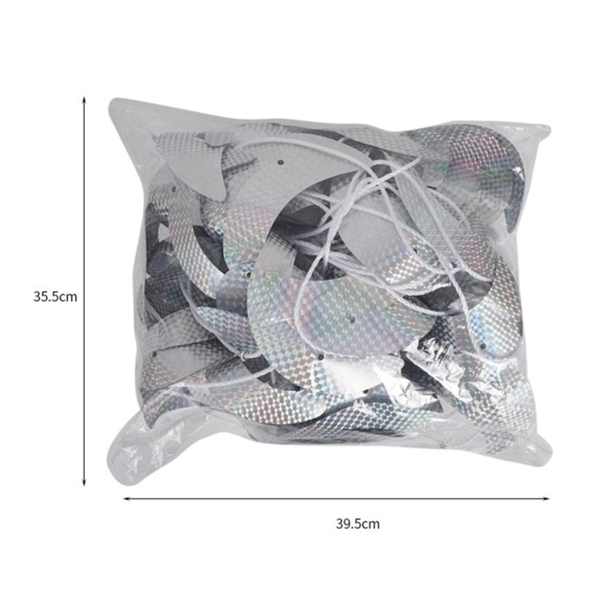 Garden Decoration Windmill 8 Installed Garden Farm Bird Repellent Windmill Rotating Reflective Garden Bird Repellent Tool