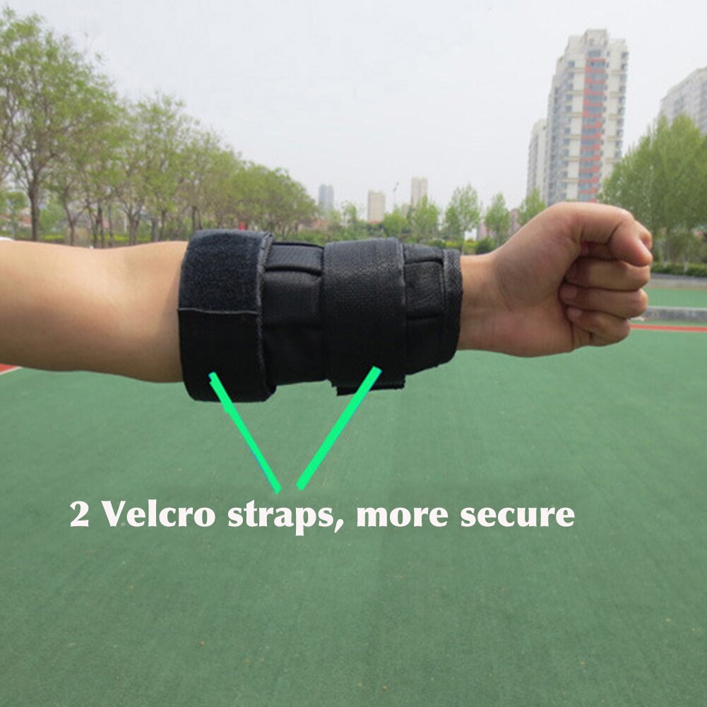 1pair Wrist Weights Bag Oxford Fabric Boxing Ankle Gym Adjustable Exercise Sandbag Strap Strength Training For Adults Protection