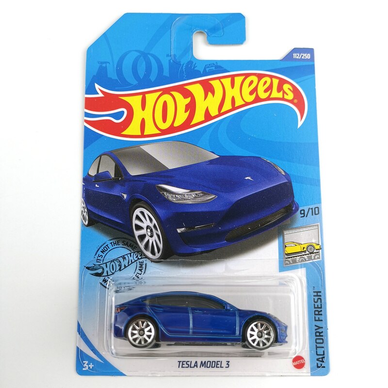 Hot Wheels 1:64 Auto TESLA MODELLO 3 S X Edizione da Collezione In Metallo Pressofuso Modello di Auto Giocattoli Per Bambini Regalo: 2020-112blue MODEL 3