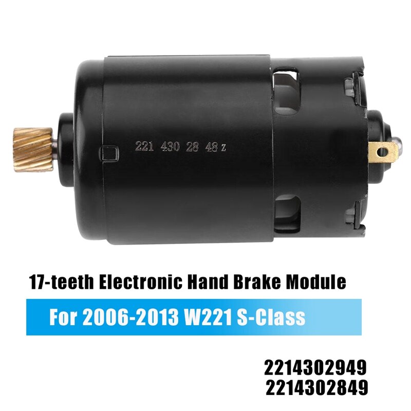 Auto 17 Tanden Elektronische Handrem Module Actuator Motor Voor 2006 Mercedes Benz S-Klasse W221 2214302949 2214302849: Default Title