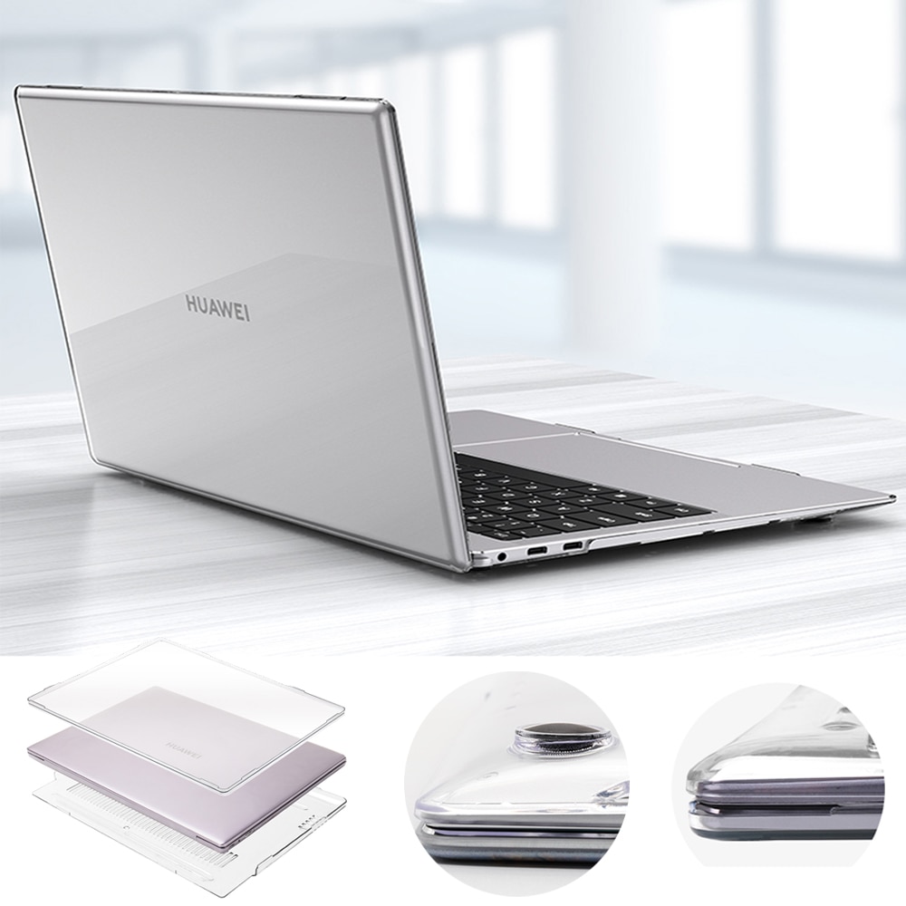 Clear Hard Laptop Case for Huawei MateBook X Pro 13.9 /MateBook 13/14/D14/D15/Honor MagicBook 14/15 Laptop Replace Cover