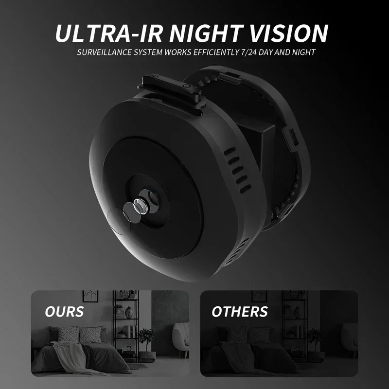 1080p hd mini câmera 4k sem fio wifi portátil cam invisível versão noturna filmadora monitor remoto câmeras gravador de vídeo voz