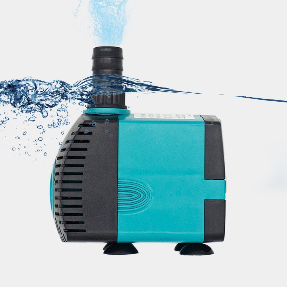 Ultra-Quiet Submersible Water Fountain Pump Filter Fish Pond Aquarium Water Pump Tank Fountain 220V-240V 3W 6W 10W 15W 25W