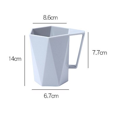 Tazas de plástico reutilizables para café, zumo de leche, té, 1 unidad