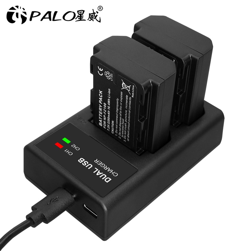Palo Led NP-FZ100 Np FZ100 Batterij Lader Voor Sony Alpha A9 Alpha A7R Iii A7R Mark 3 Alpha A7 Iii a7 Mark 3