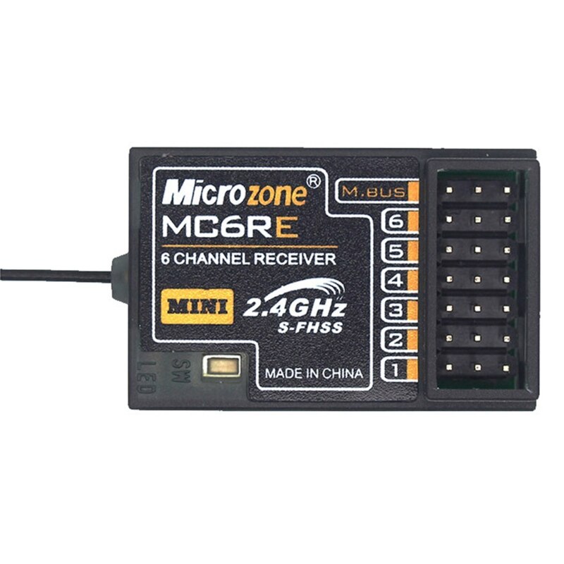 6-Channel 2.4GHz MC6RE Receiver Model Airplane Radio Controller System For MC6C/E7/MC7/MC8B/MC10 Remote Control Receiver