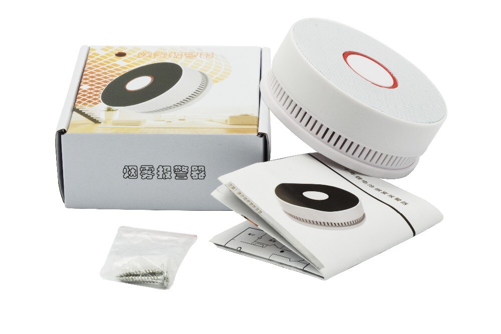 Built in Lithium Battery Independent Smoke Detector Smoke Alarm Fire Alarm