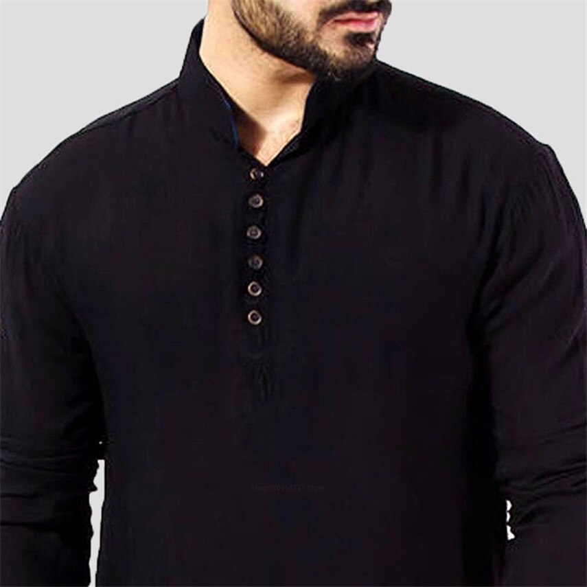 Lange gewaden voor mannen, arabische moslim, karftan, dubai, saoedi-arabië, effen, casual islamitische kleding voor mannen, arabische jubba thobe s -5xl