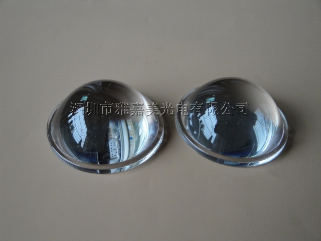 Hoogwaardige, led lens diameter 40 MM optische glazen lens, power LED Plano Bolle lens