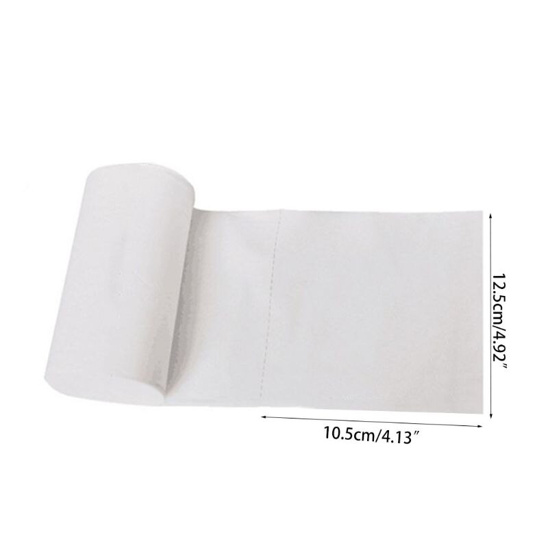12Rolls Toiletpapier, Badkamer Huishoudelijke 4 Lagen Bad Wc Papier Glad Zachte Gxmc