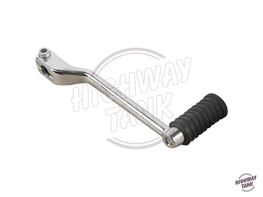 Cromo punta del pie izquierdo de la motocicleta palanca de cambio Moto palanca Peg talón Pedal para Harley gira 1998-triciclos FL Softails 1986-