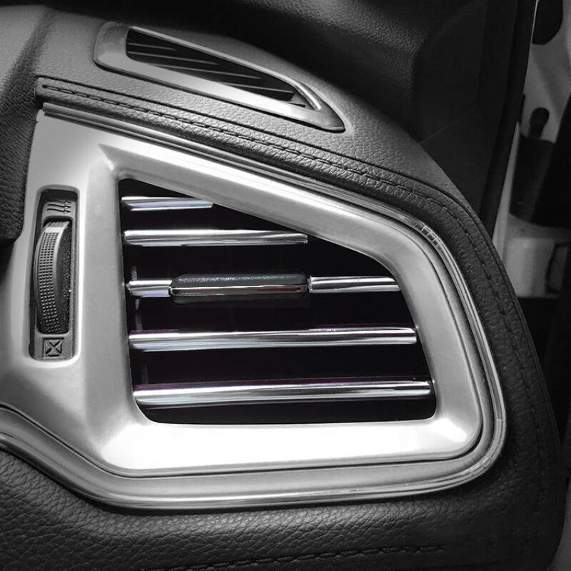 10 teile/satz Auto Styling Innen Außen Dekoration Streifen Formteil trimmen-Armaturenbrett Tür Rand Universal- Für Autos Auto Zubehör: 2