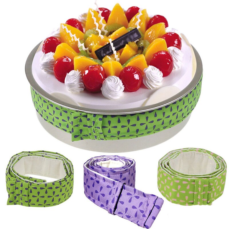 Baking Tray Protection Cake Pan Strips Bake Even Strip Belt Moist Level Decorat Tools Protect Banding Cloth Kitchen Gadgets