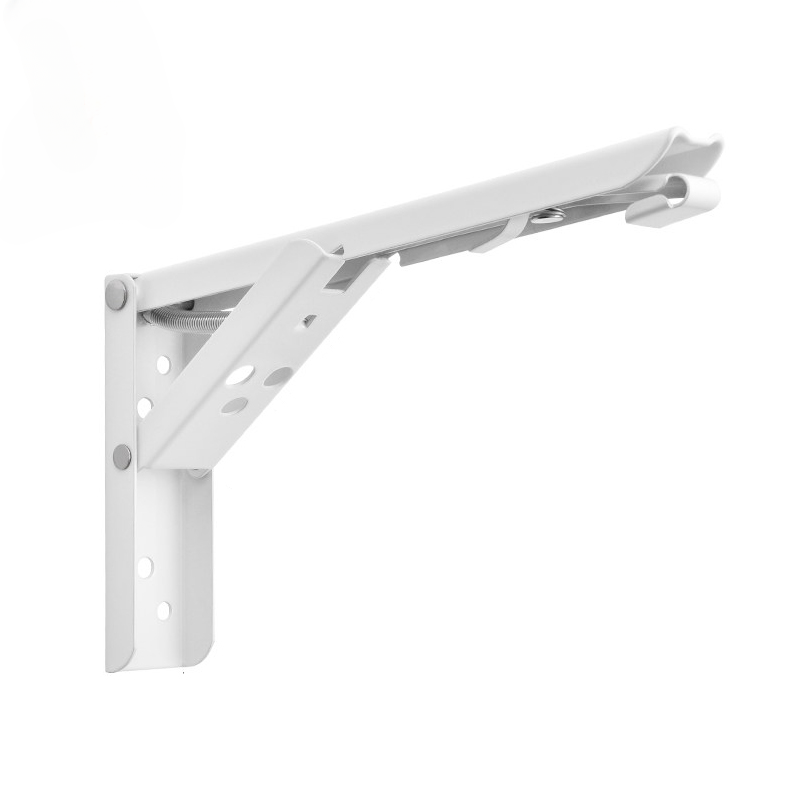 Soporte triangular plegable montado en la pared, banco, mesa, estante de almacenamiento, Hardware de muebles, estante de almacenamiento de resorte pesado