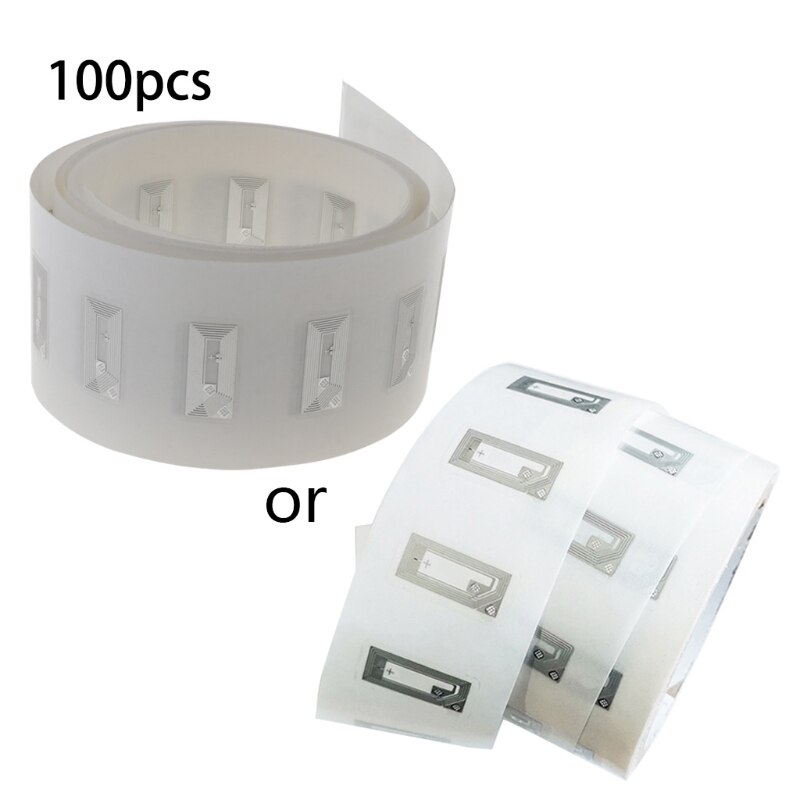 Rfid Nfc Kleine Tag 13.56Mhz 10X20Mm Transparant Ntag213 Sticker -100 Stks/partij 28GE