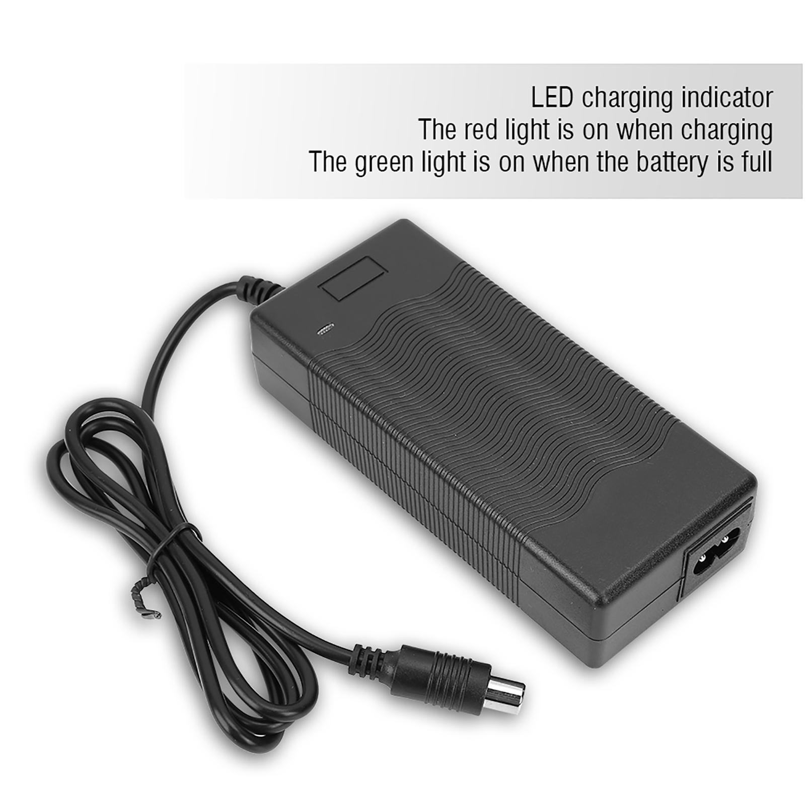 Adaptador de batería de repuesto para patinete eléctrico, 42V, 2a