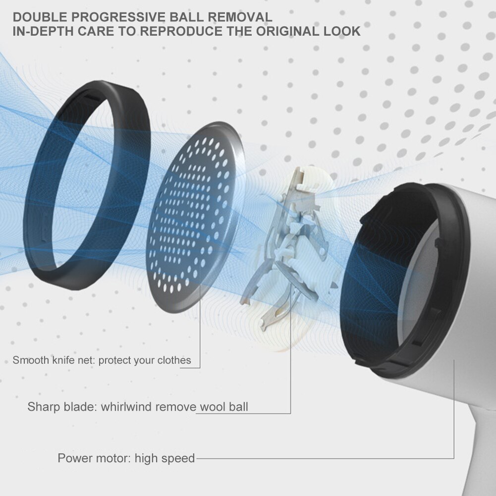 Elektrische Lint Remover Machine Oplaadbare Lint Remover Haarbal Trimmer Met Afneembare Handvat Voor Home Reizen