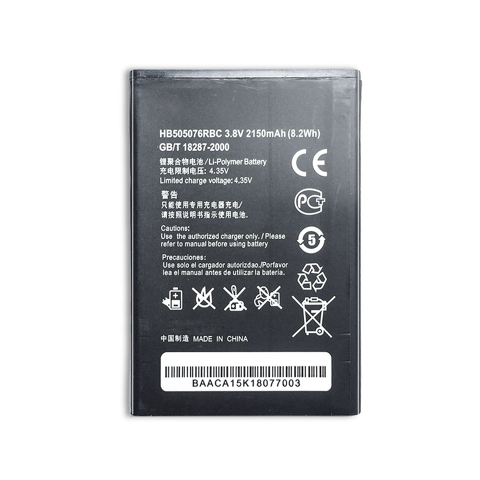 Batería del teléfono móvil HB505076RBC para Huawei Y3 II LUA-A22 LUA-U02 LUA-L21 LUA-U22 Y3 II LUA A22/U02/L21/U22 número de seguimiento