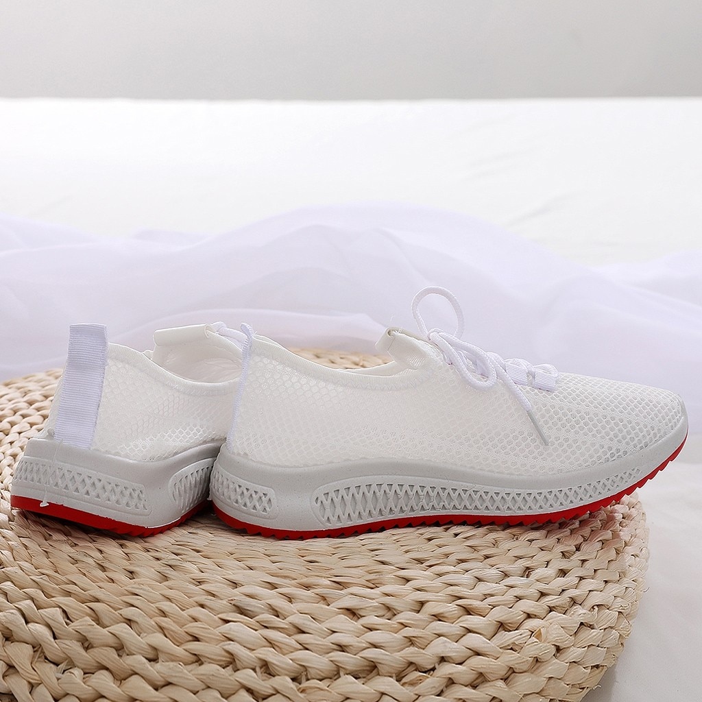 Perimedes Women's Ladies table tennis Elastic shoes Sport Walking Sneakers Women Breathable Soft girls tennis shoes#g35