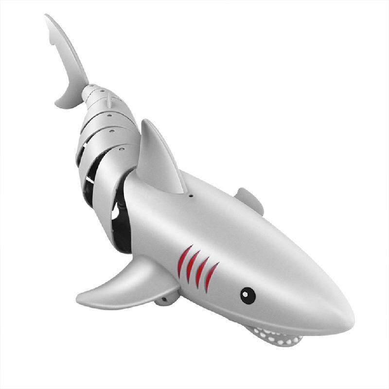 2.4G remote control five-way simulation can be used for launching remote control shark electric remote control educational toy.