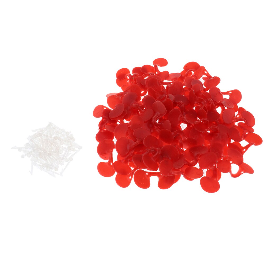 100 Pcs Peepers Chicken Eyes Anti-Pecking Goggles Farming Equipment