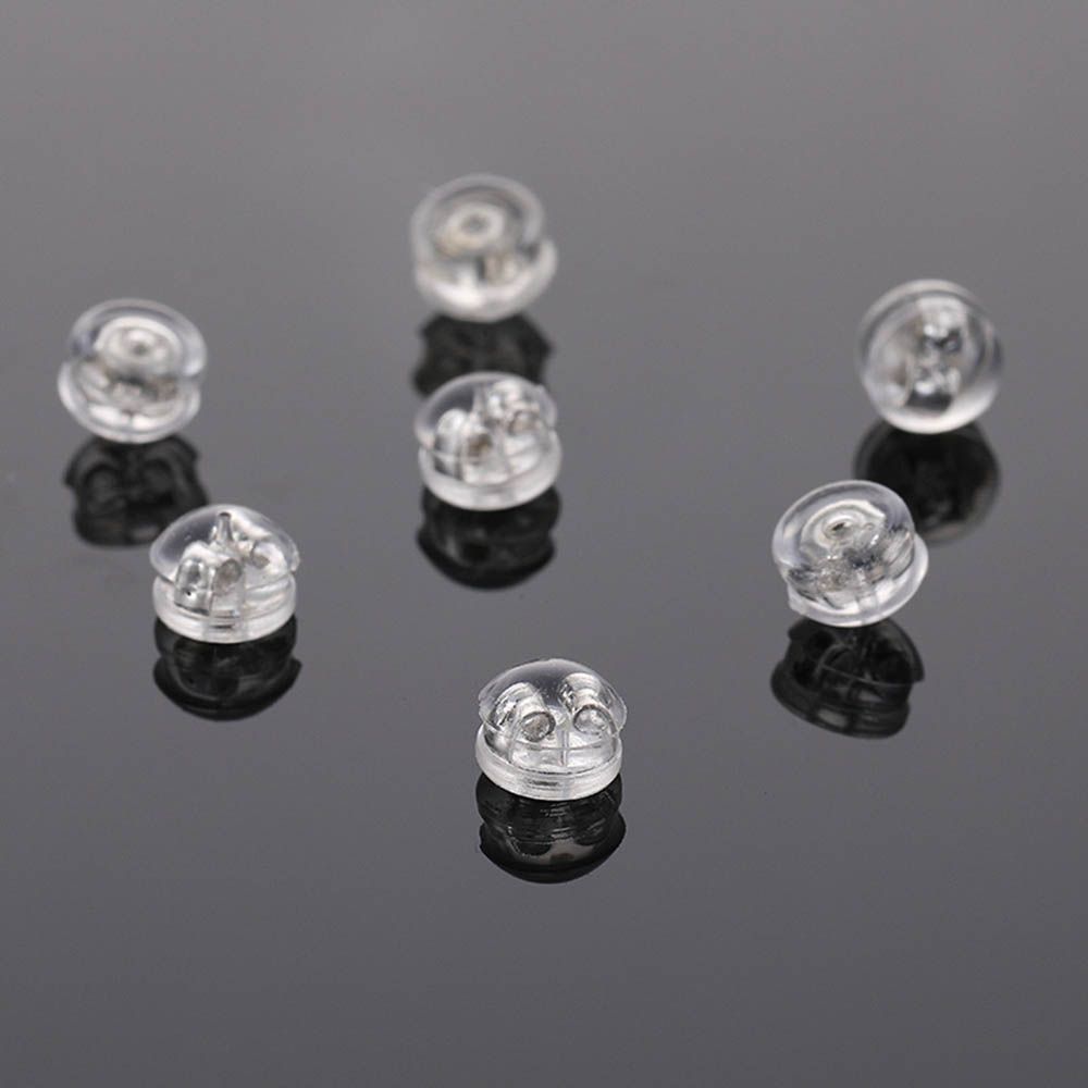 Metalen Oorbel Accessoires Oordopjes Maken Earring Jackets Oor Stoppers Ear Terug Stoppers Oordoppen: 2