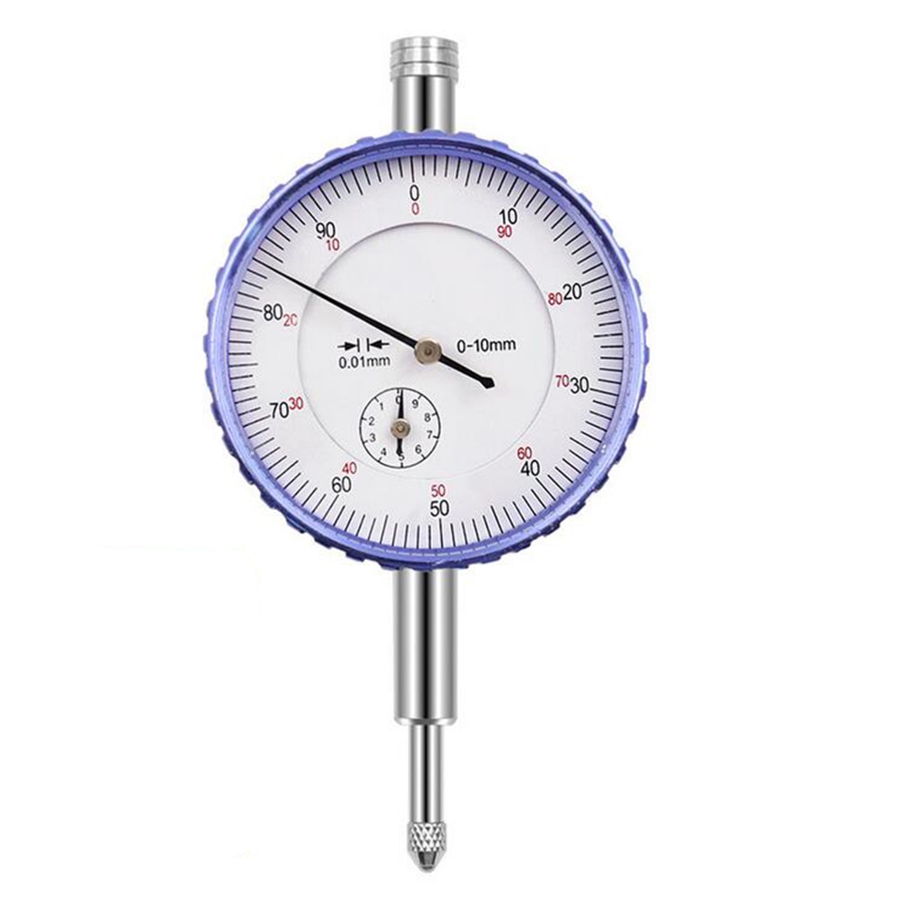 Mechanical Dial Indicators Gauge 0.01mm Accuracy 0-10mm Dial Indicator Measurement Instrument Precision Measure Tools With Box
