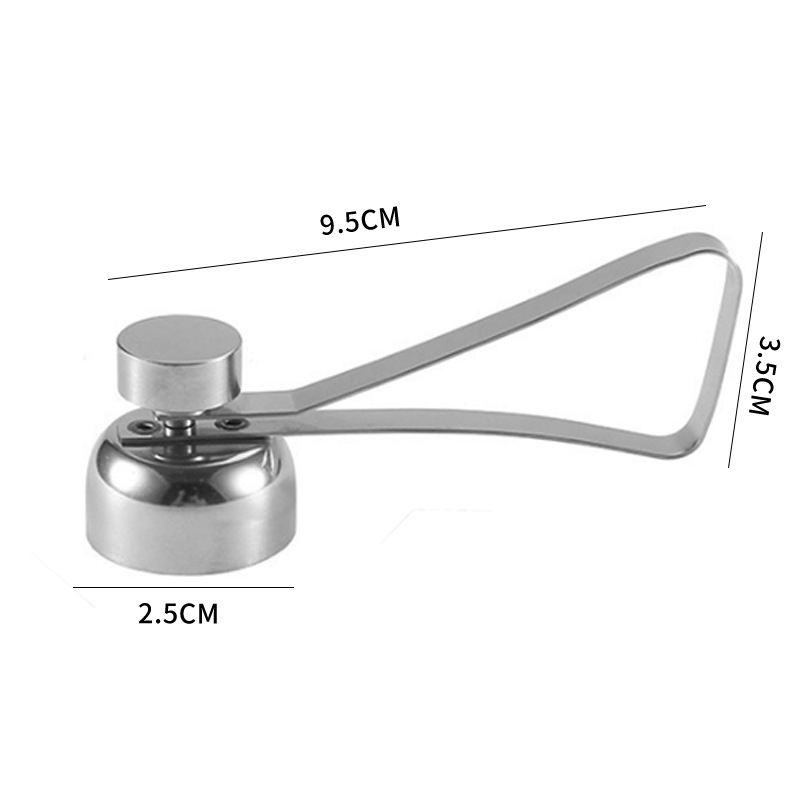 Kwarteleitje Schaar Metalen Cutter Shell Opener Roestvrijstalen Gekookt Ruwe Ei Scharen Keuken Gereedschap Accessoires Voor Vogel, Duif: A