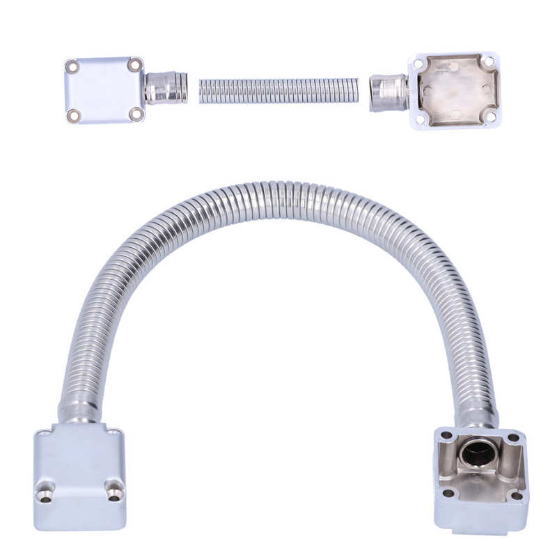 laptop accessories brand Stainless Steel Door Loop Cable Protector Exposed Mount Wire Protective Tube for Access Control