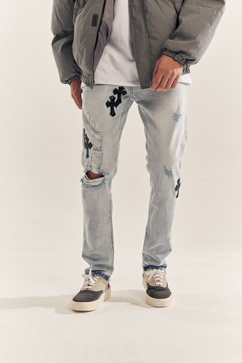 Heren Streewear Casual Sets Heren 9 Stijl Denim Pak 2-delige Set Single-Breasted Denim Jas Jeans Bigsize 4XL 26622781 Jas M Jeans 29