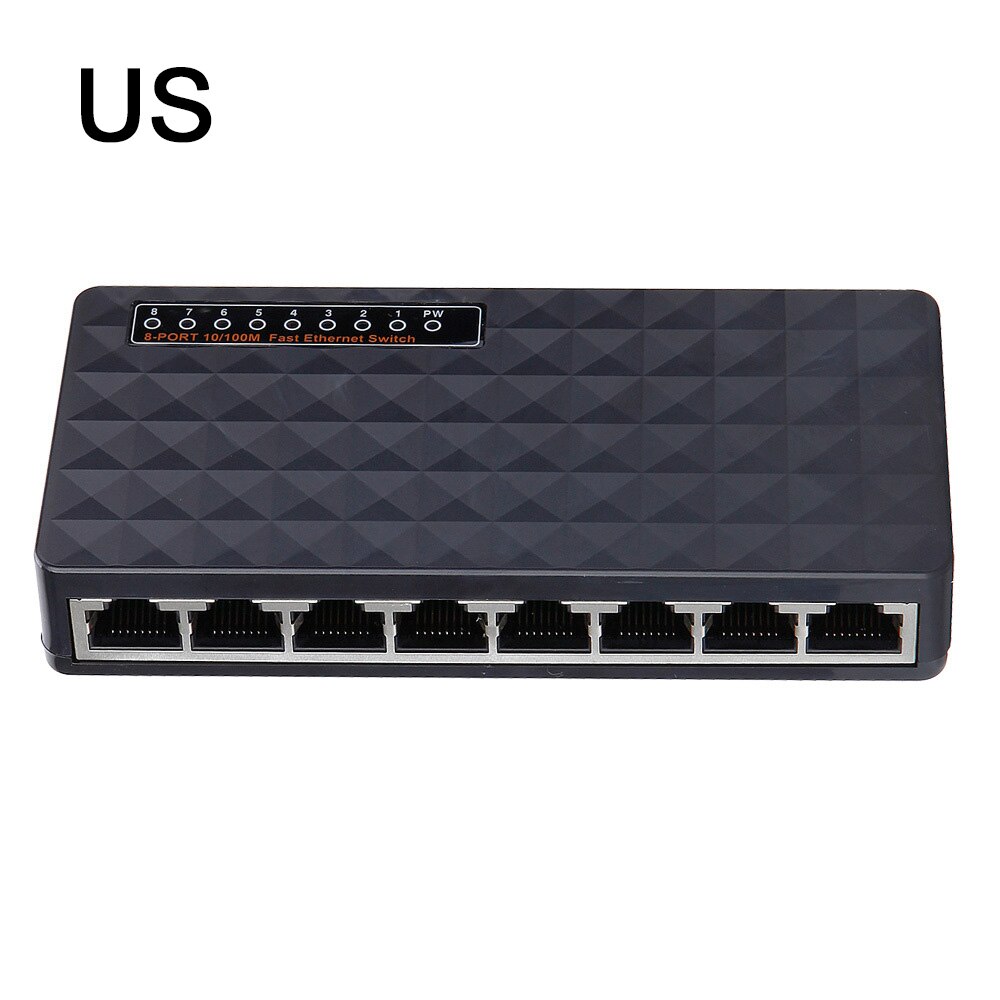 5/8 Ports Gigabit Switch Desktop RJ45 Ethernet Switch 10/100/1000mbps Lan Hub Switch: 4
