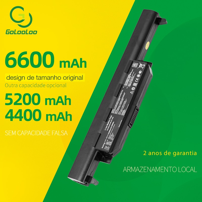 Golooloo A32-K55 batería de portátil para ASUS X45 X45A X45C X45V X45U X55 X55A X55C X55U X55V X75 X75A X75V X75VD U57 U57A U57VD