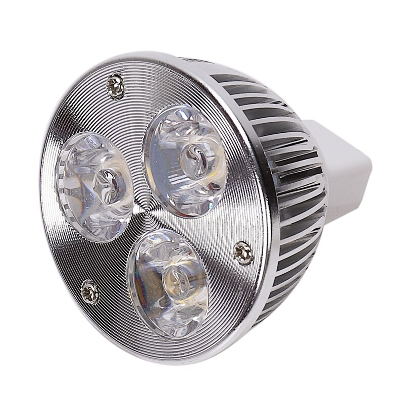 regulable 9W MR16 luz LED blanca cálida bombilla 12-24V 2800-3300K