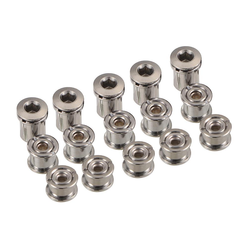 Racefiets 5 Stuks Crank Moeren Fiets Onderdelen Kettingwiel Bouten Kettingblad Schijfplaat Nagel Tandschijf Spijker Schroeven Crankset Bouten