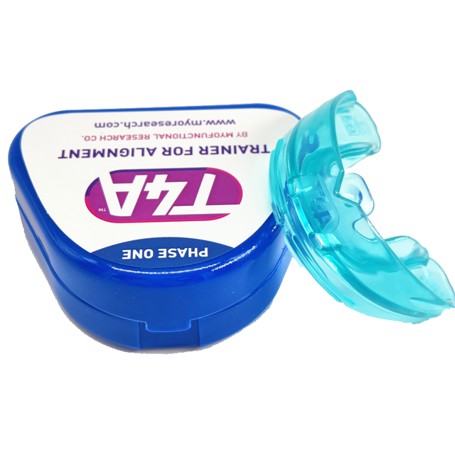 T4A Dental Orthodontic Teeth Trainer/Dental Teeth Alignment Retainer T4A/Myobrace Orthodontic Trainer T4A Phase II: t4a blue phase 1