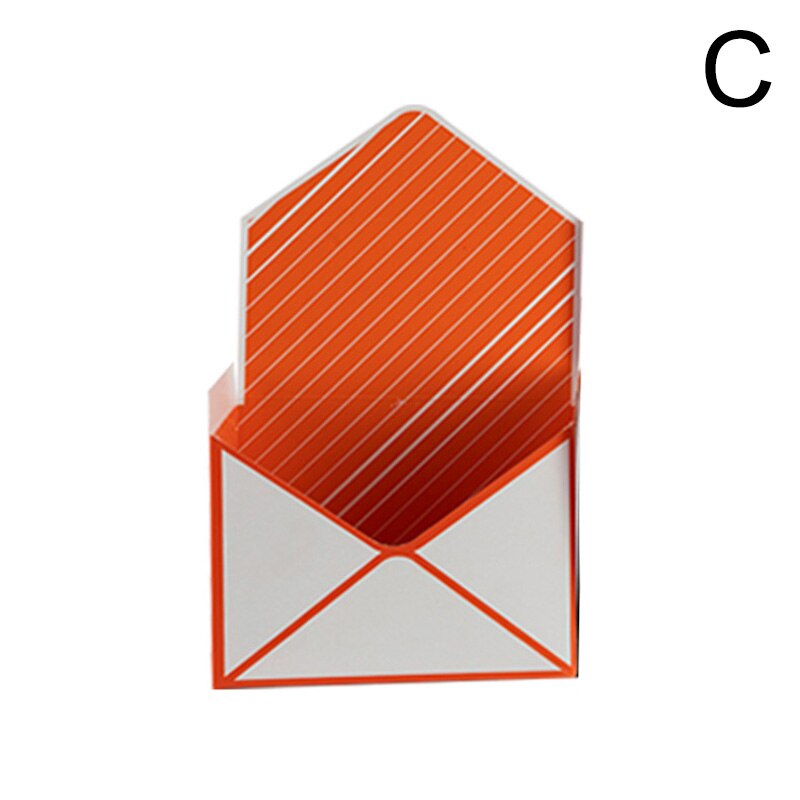 Envelope Shaped Flower Packaging Box Envelope Fold Flower Storage Box For Wedding Engagement Party Decoration Boxes: C