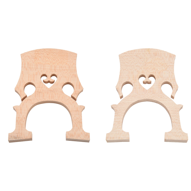 2X Cello Bridge For 4/4 / 3/4 Size Cello Exquisite Maple Material: Default Title