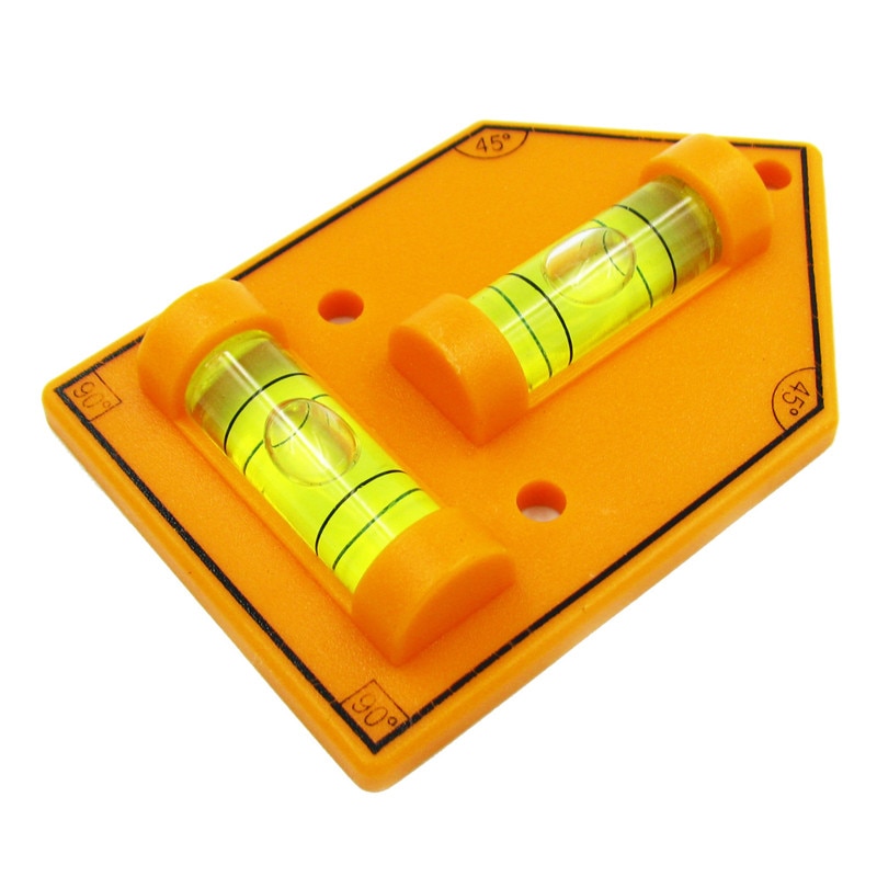 Triangular Spirit Level HACCURY Triangular Mini spirit level plastic Bubbl... – Vicedeal