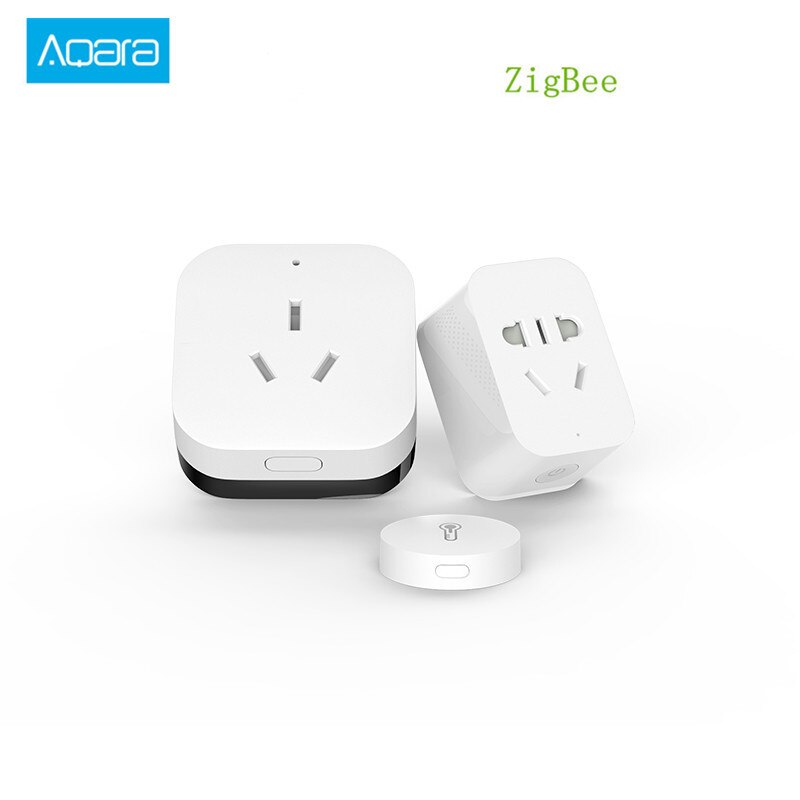 Aqara Gateway Zigbee wifi control smart home Automation kits Smart socket Temperature Humidity Sensor For Android IOS APP