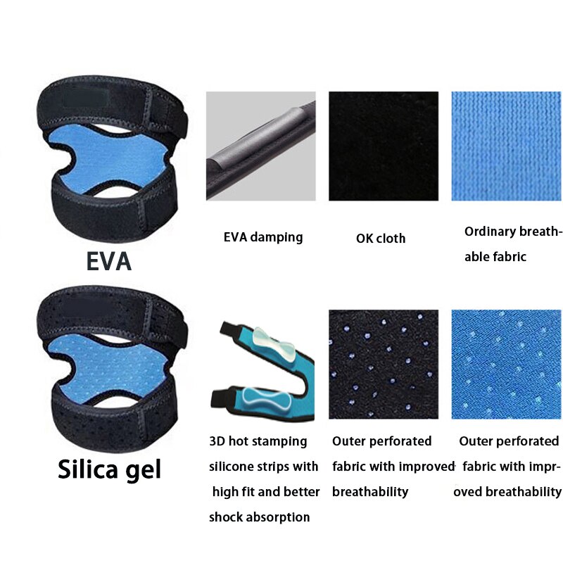 Honeycomb-rodillera deportiva ajustable, transpirable, para escalada, baloncesto, soporte de rodilla, Protector de rótula,